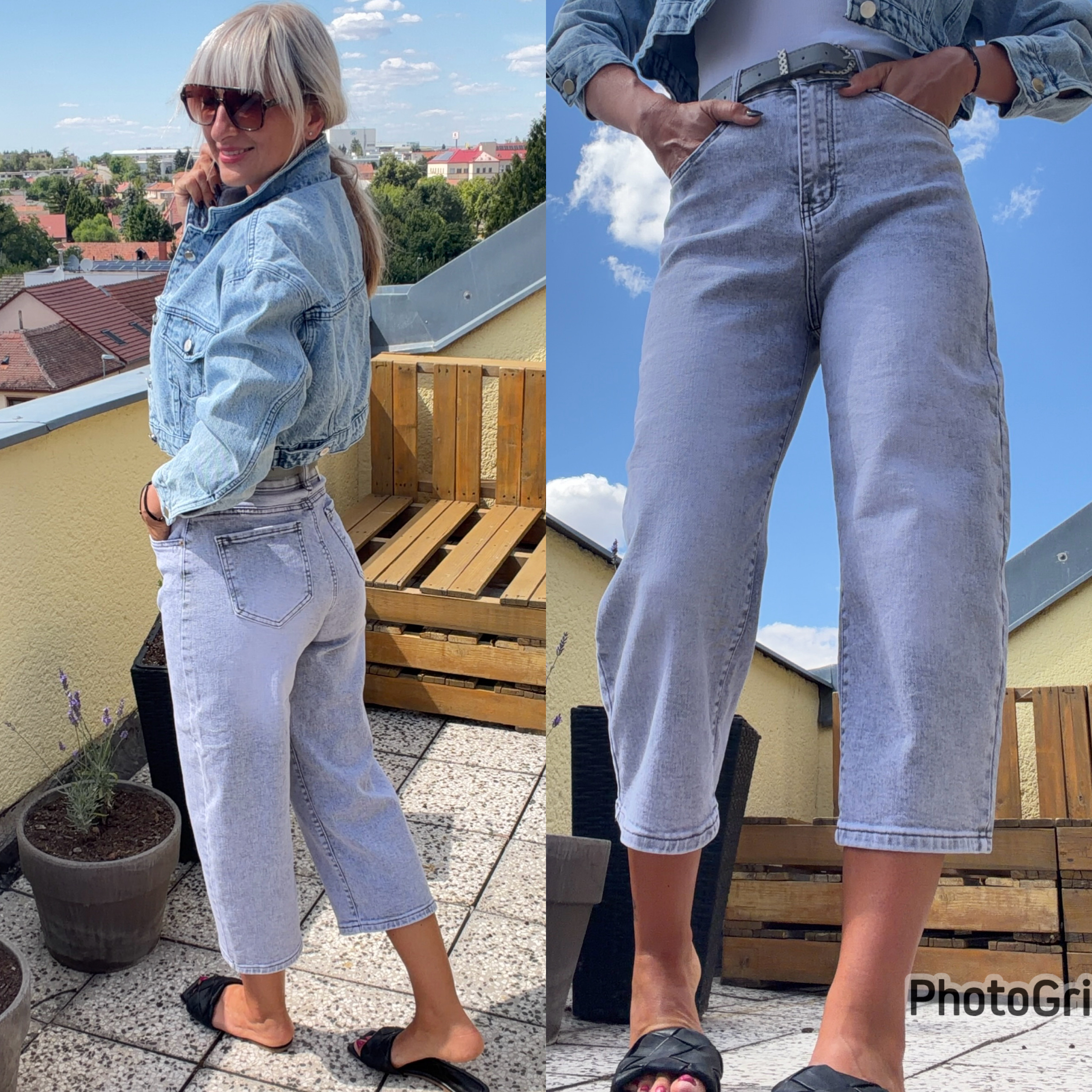 Capri Jeans Stony