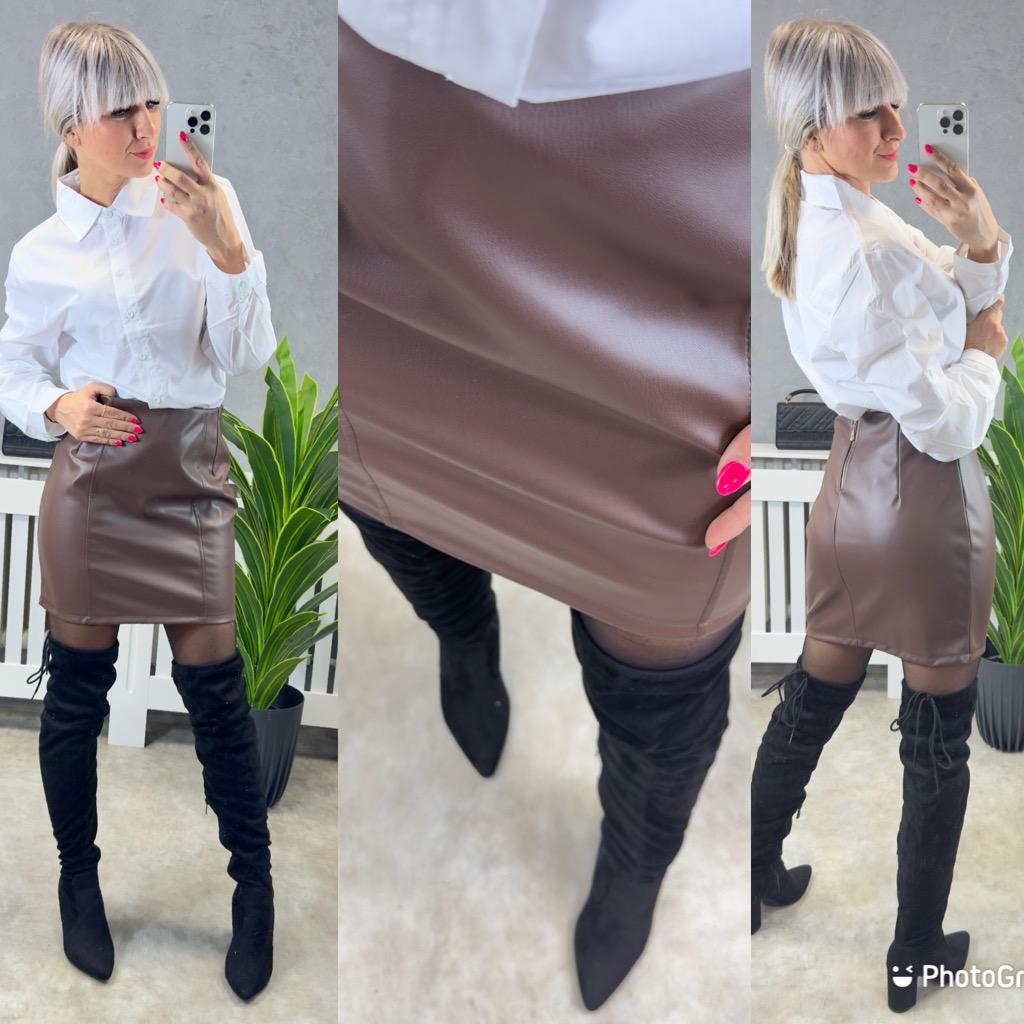 Koženková sukně Karla