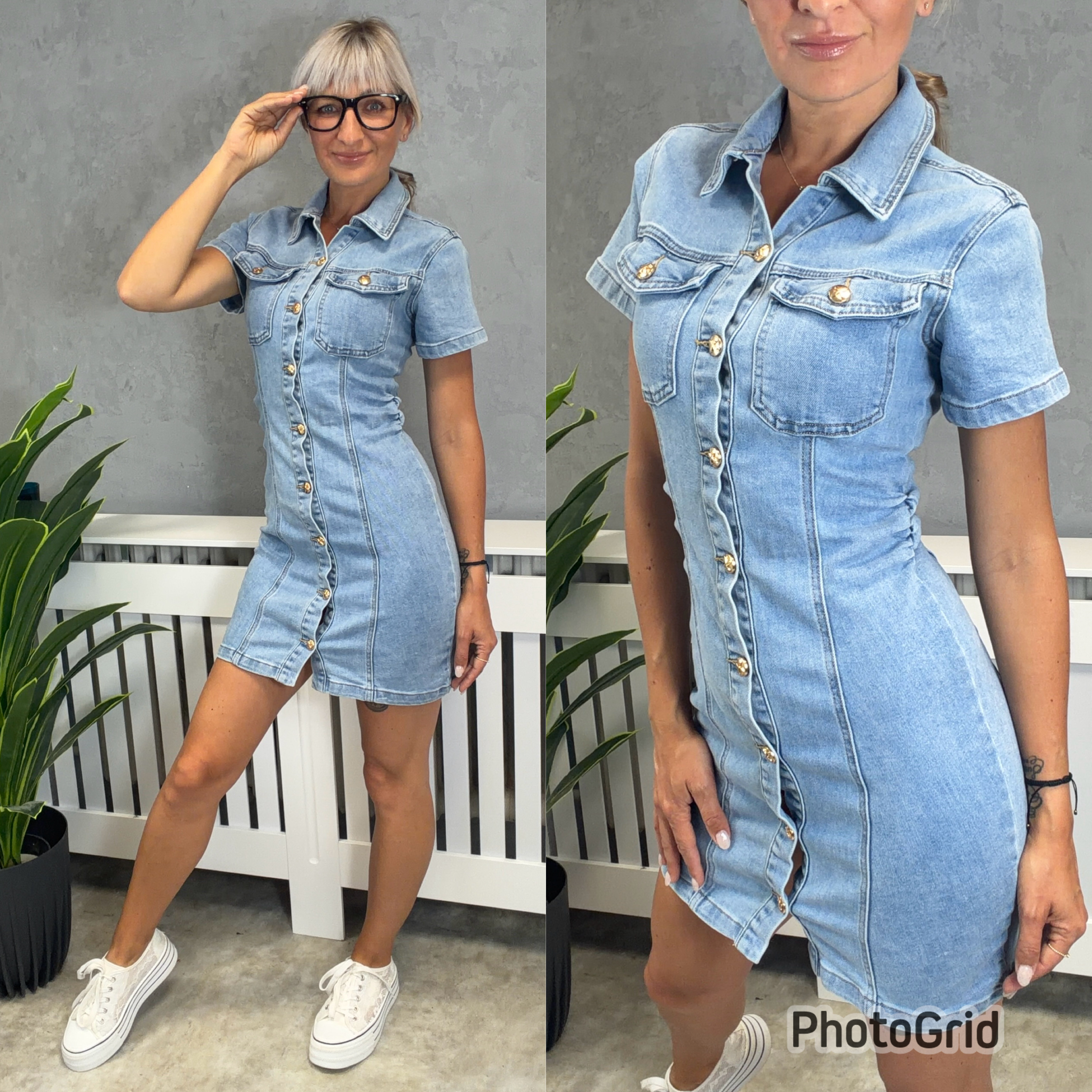 Jeans šaty Dalia