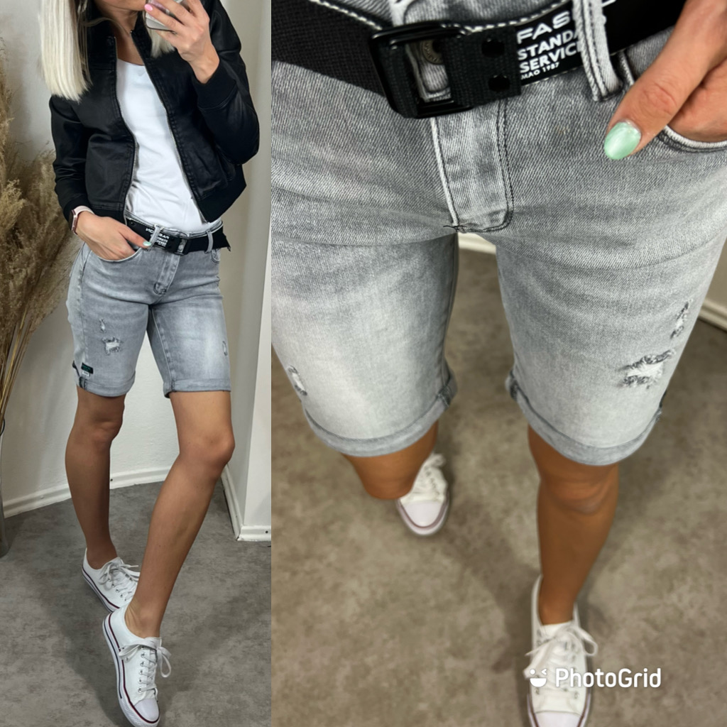 Jeans Short grey