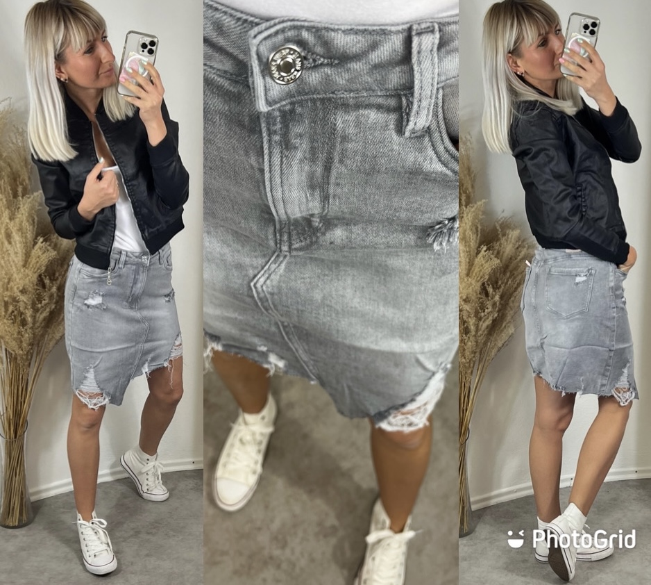 Sukně Jeans grey