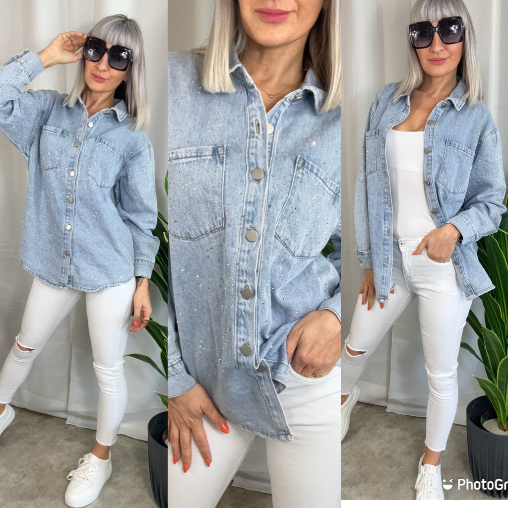 Jeans košile Blue