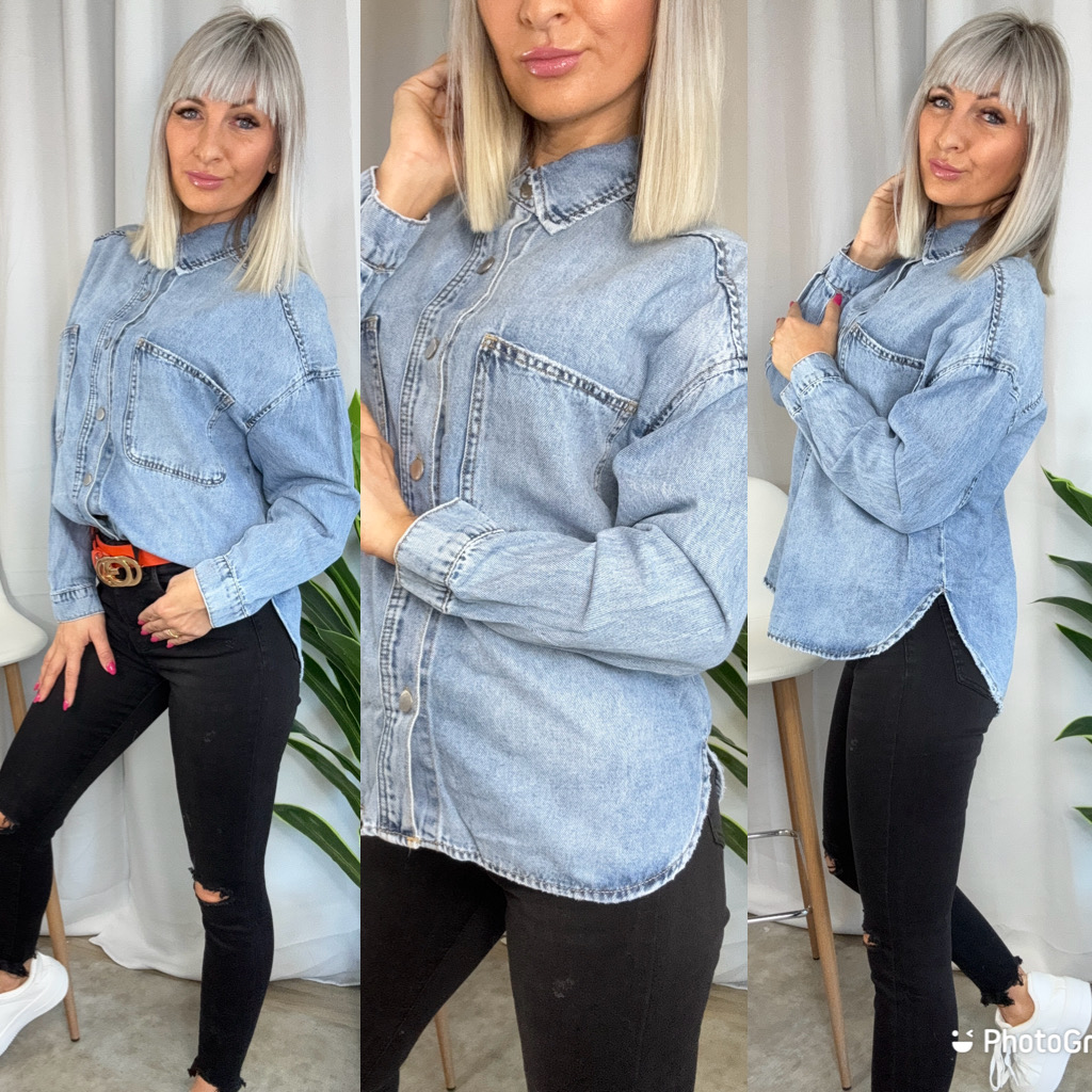Denim košile Evelin