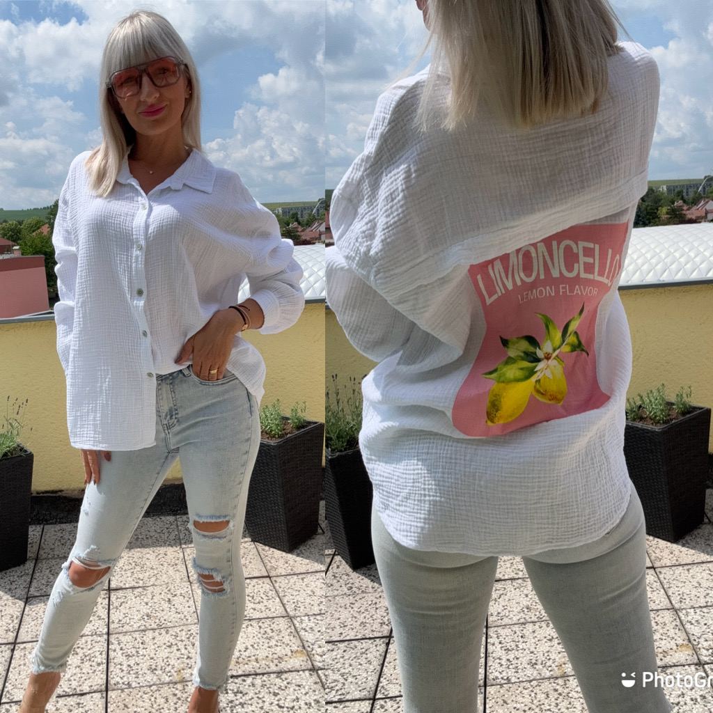 Mušelínová košile Limo