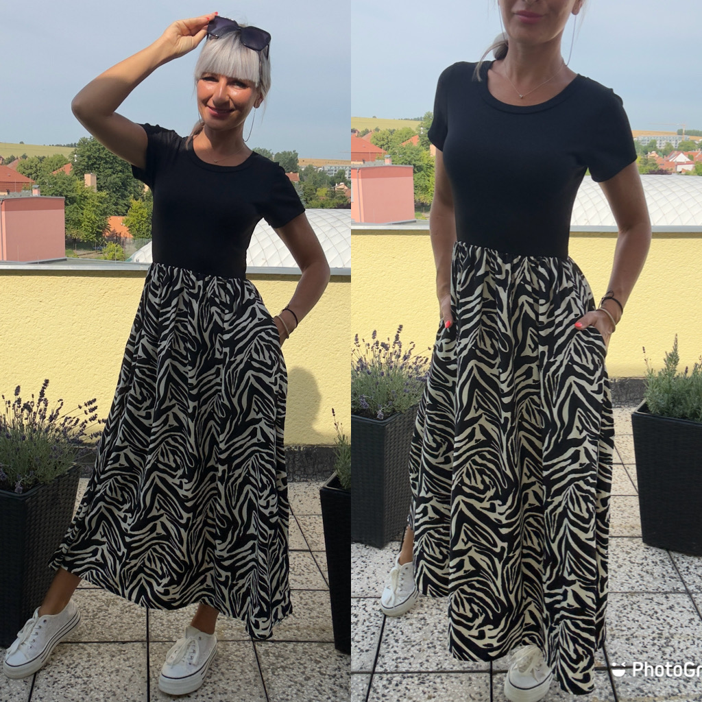 Šaty Zebris
