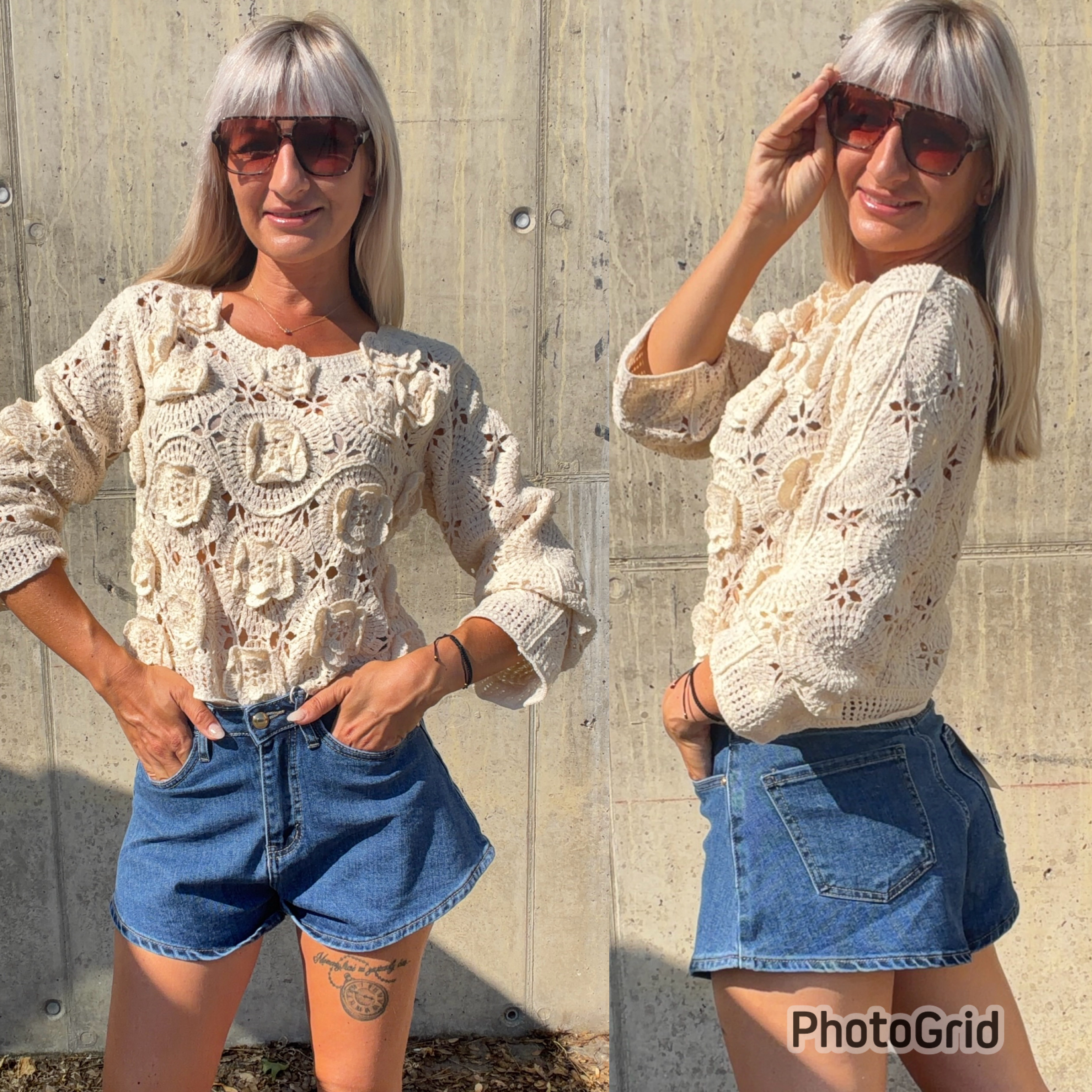 Jeans kraťasy Amilka