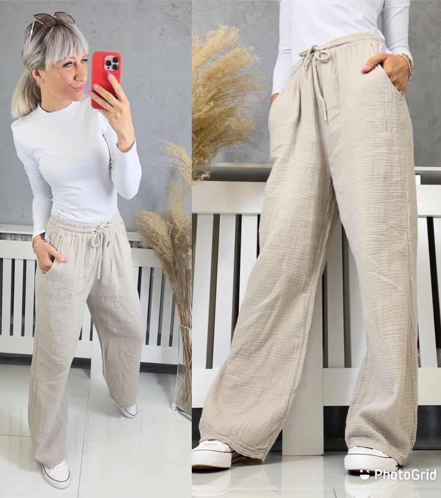 Mušelínové kalhoty Grus