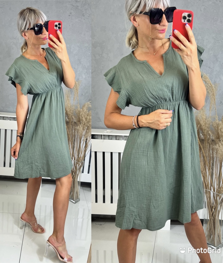 Mušelínové šaty Los