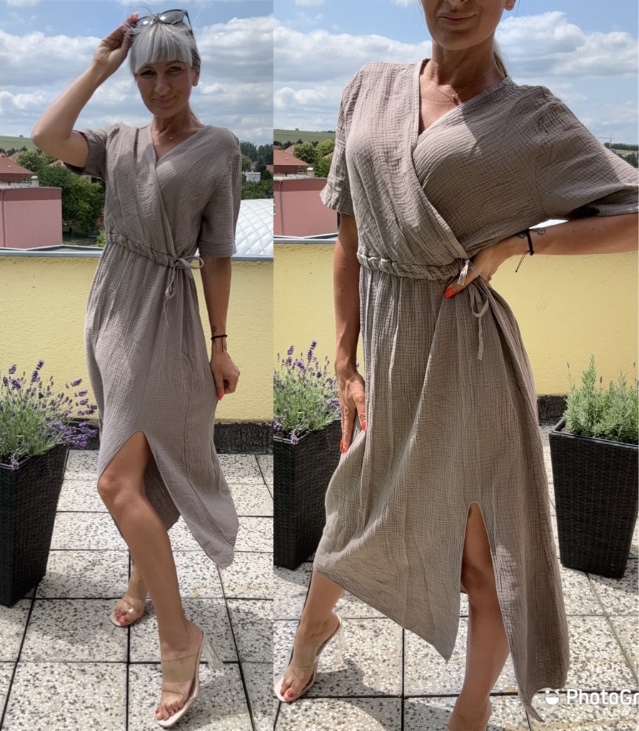 Mušelínové šaty Denis