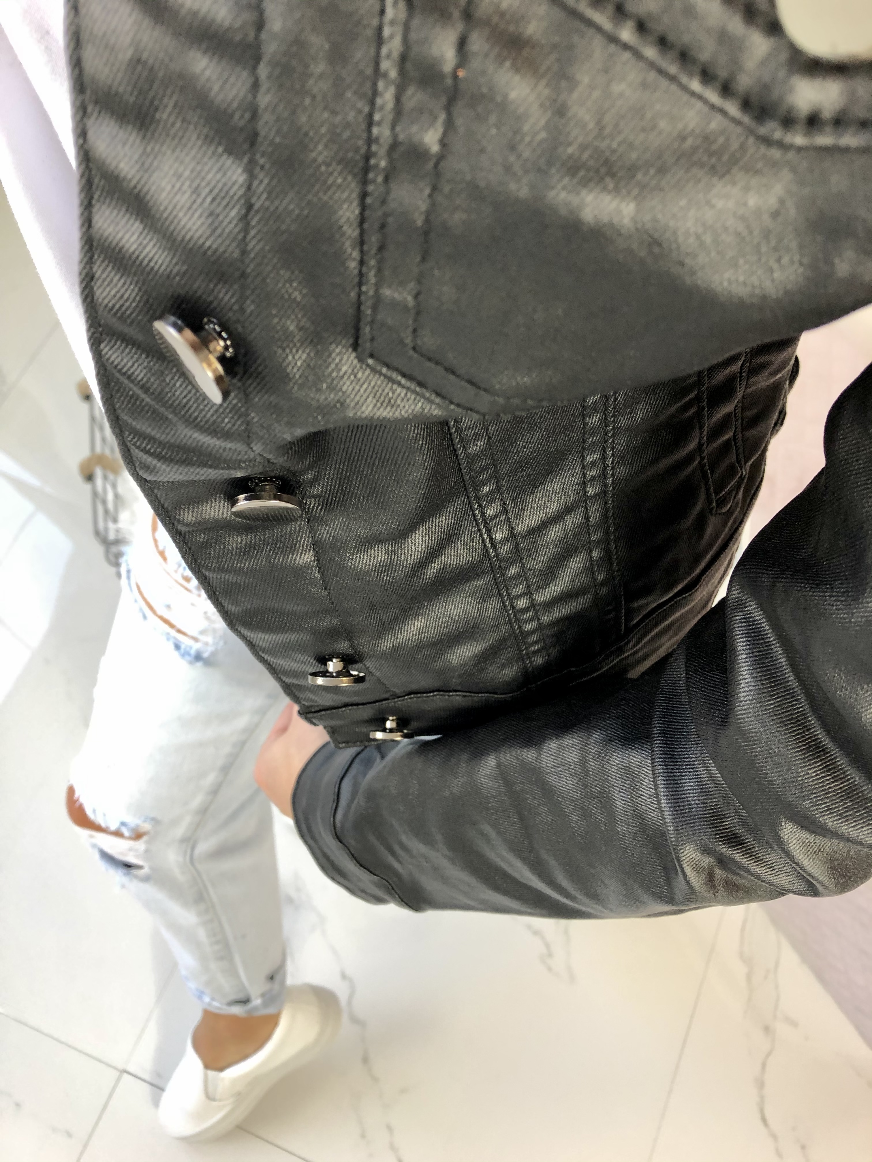 Koženková bunda Esty