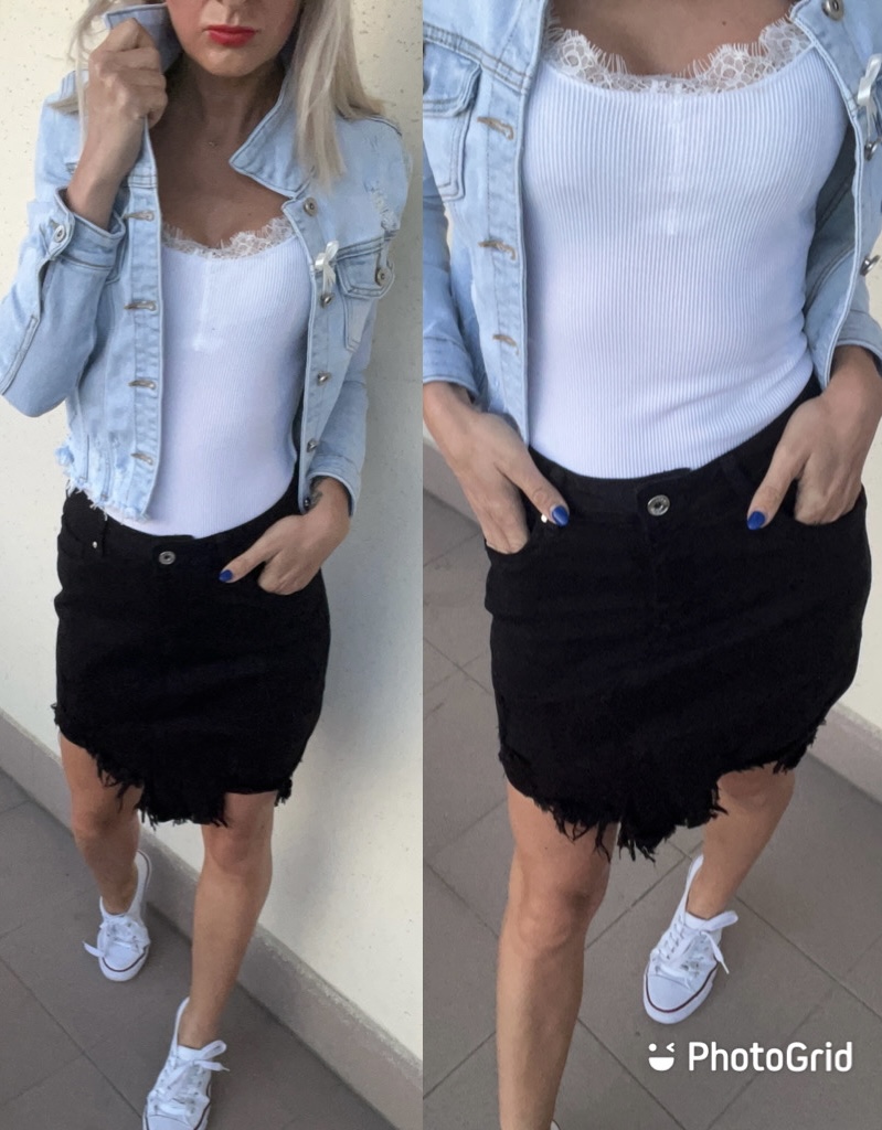 Jeans sukně Klaris