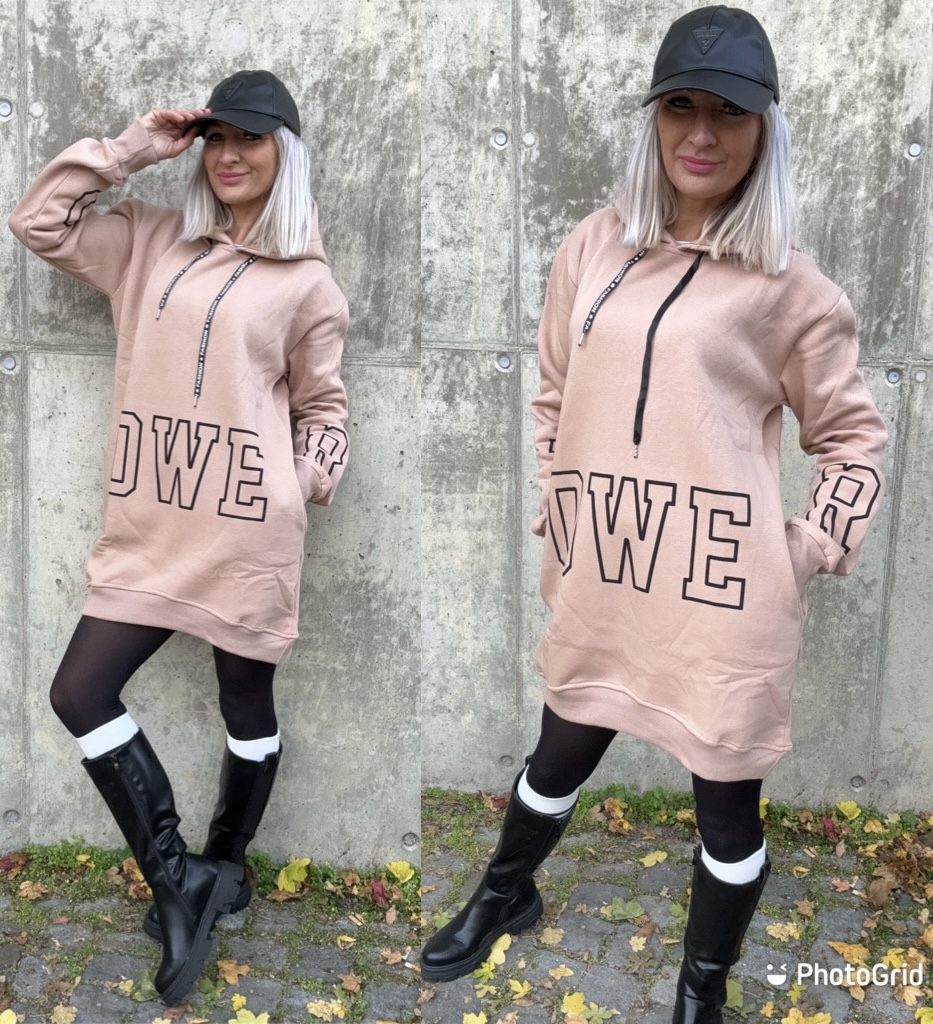 Mikinová tunika Power 