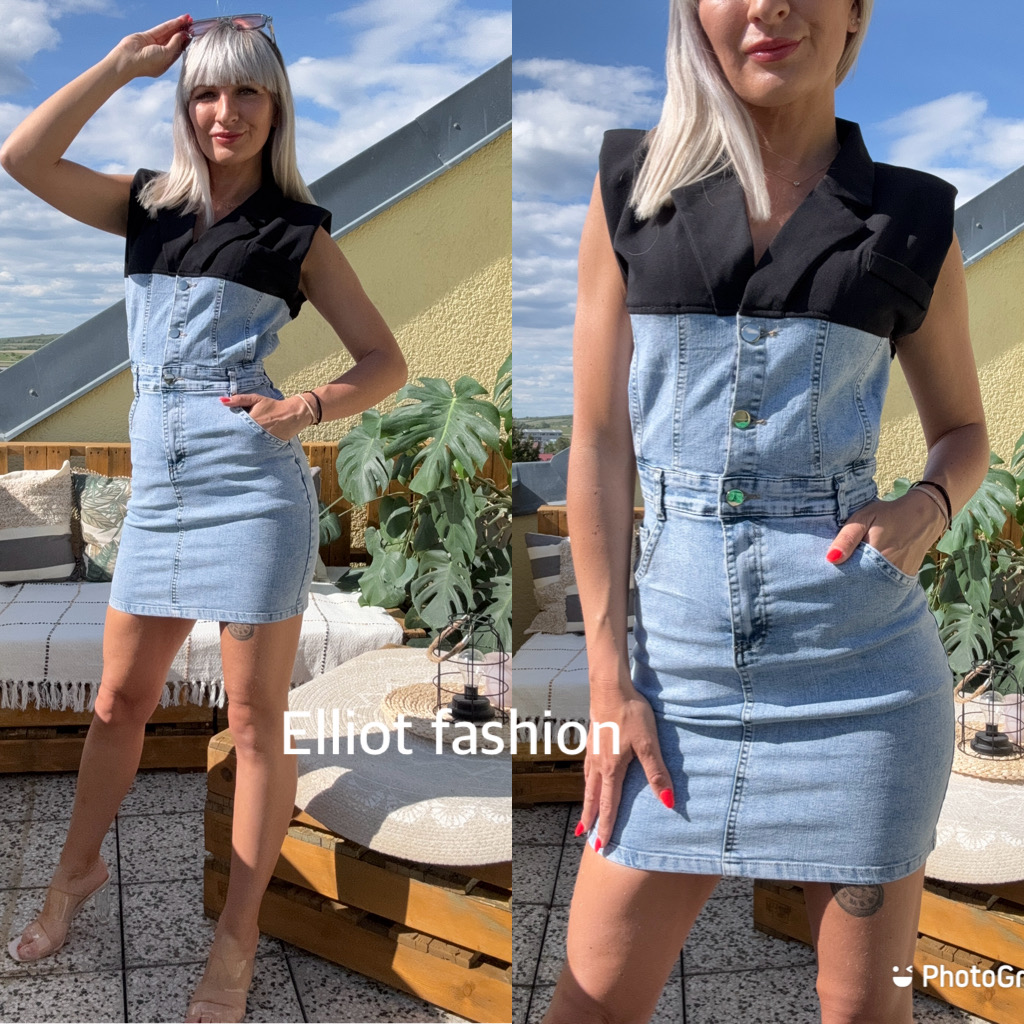 Denim šaty Luisa