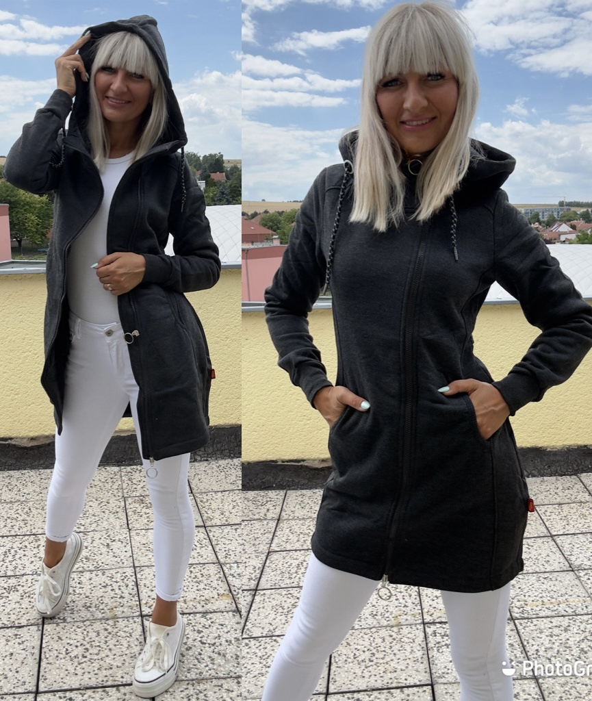 Mikinový kabát Ester