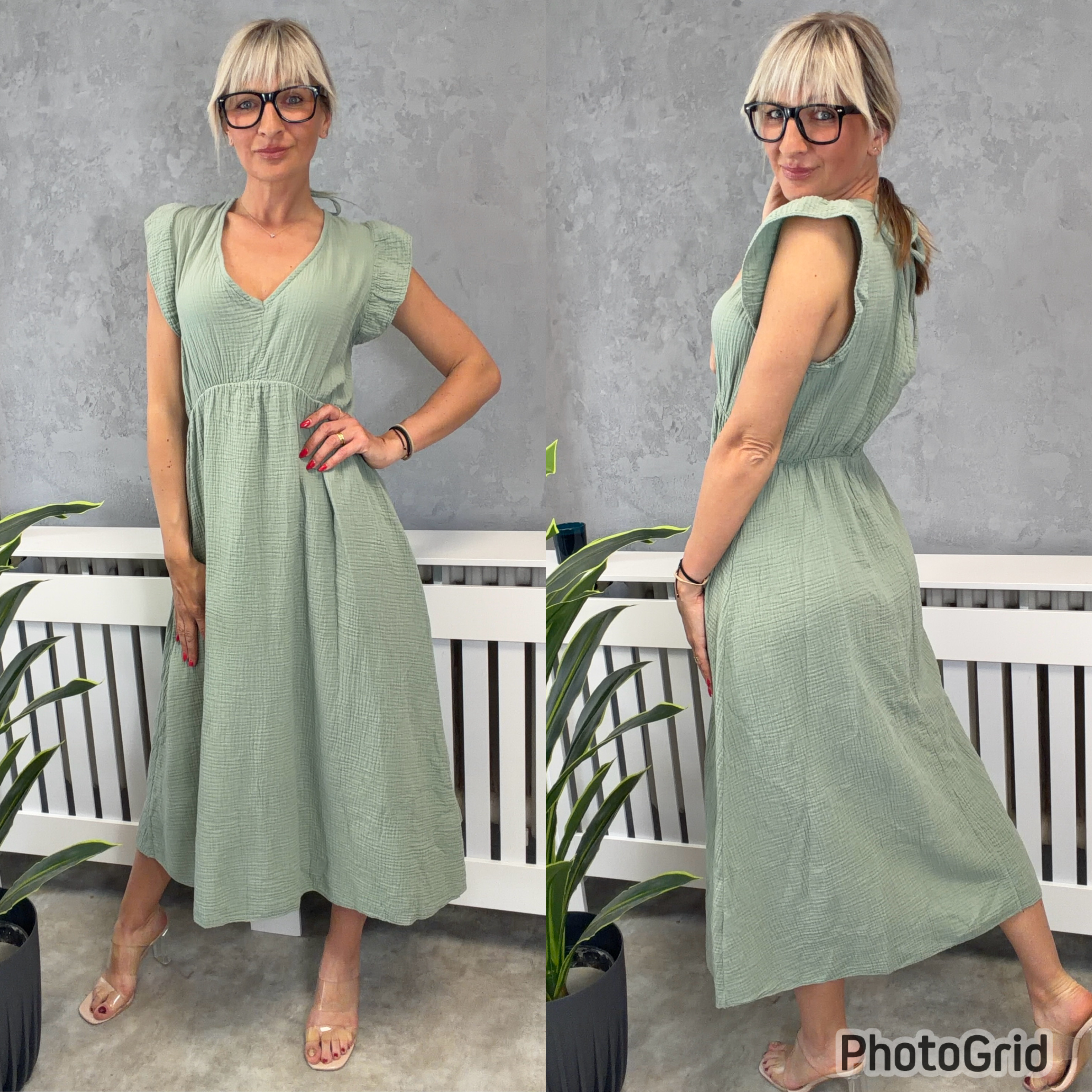 Mušelínové šaty Elen