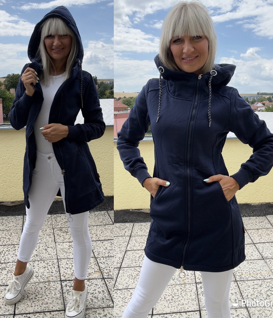 Mikinový kabát Ester