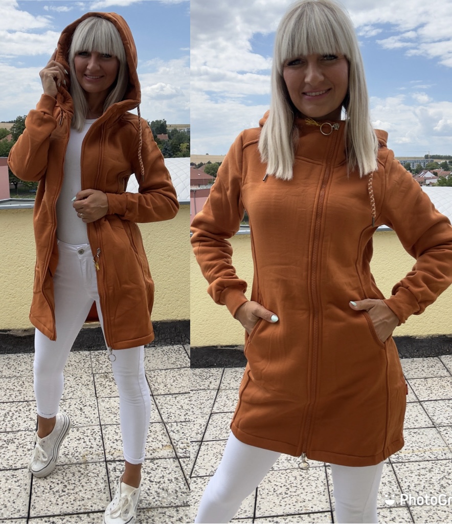 Mikinový kabát Ester