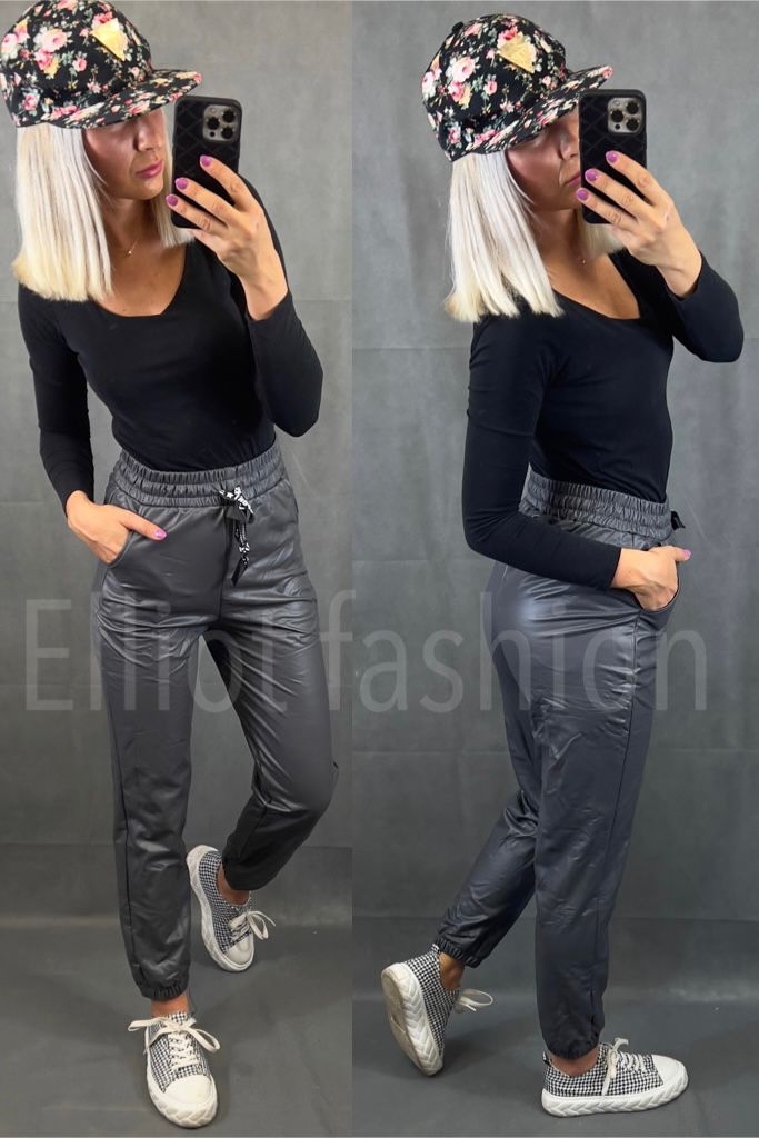 Koženkové kalhoty Kami